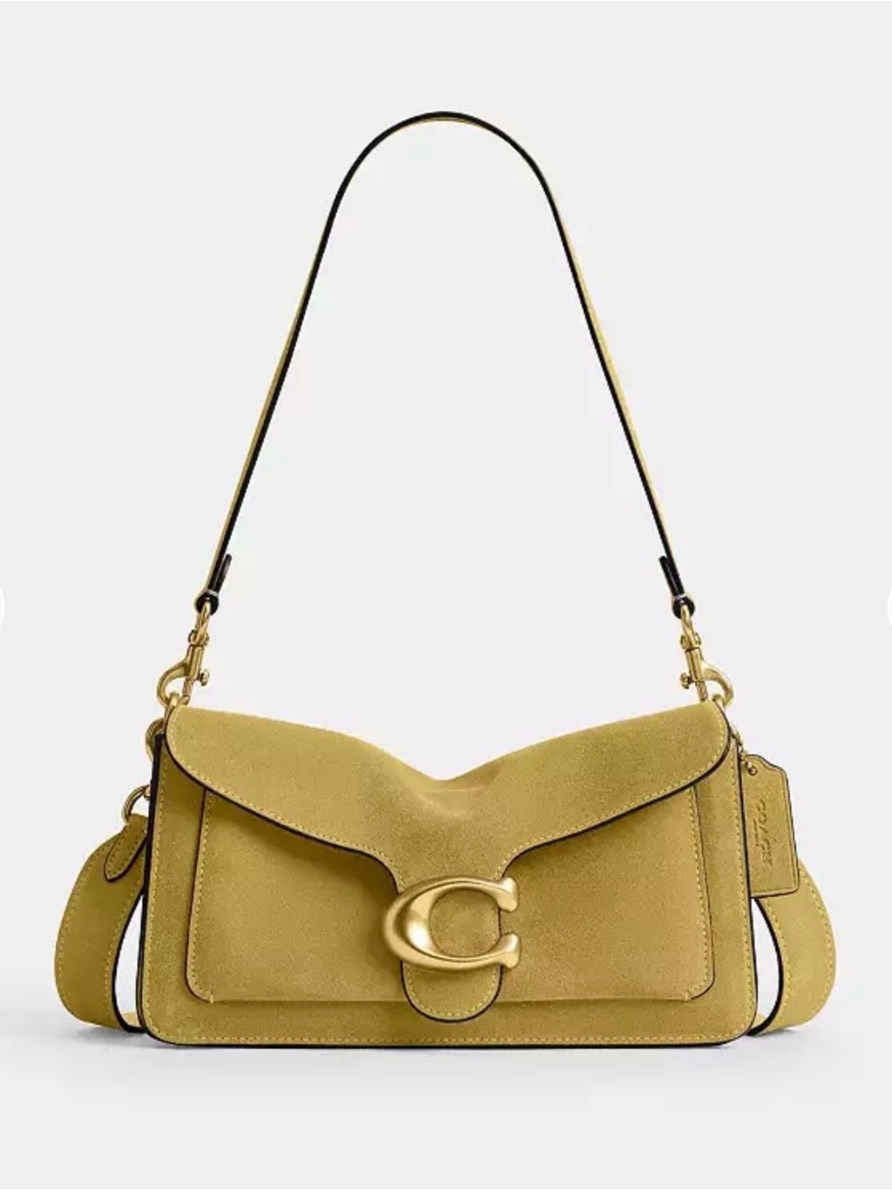 Coach Tabby Shoulder Bag 26 - Brass/Light Citron